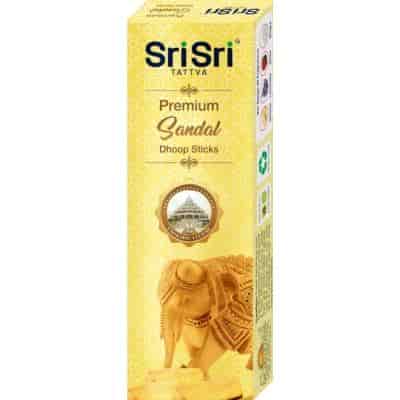 Buy Sri Sri Tattva Sandal Dhoop Sticks