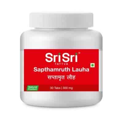 Buy Sri Sri Tattva Sapthamruth Lauha - Eye Care Tabs 300 mg