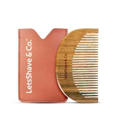 Buy St Beard Neem Wood Beard Comb
