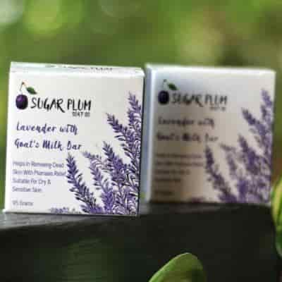 Buy Sugar Plum Soap Co. Lavender With Goat's Milk Bar Pack of 2