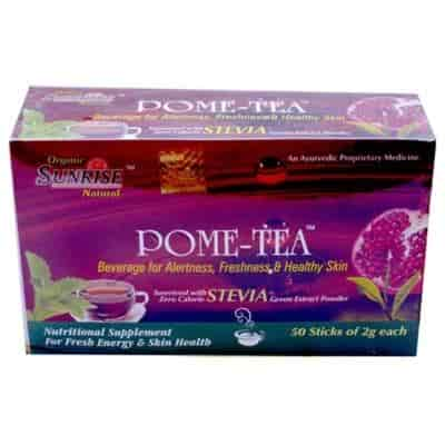 Buy Sunrise Organic Pome Tea ( Stevia ) Formula of Ayurved