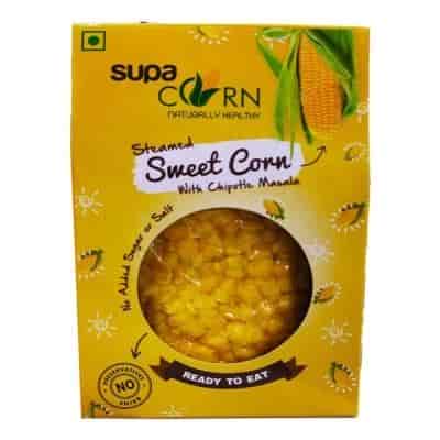 Buy Supafood Sweet Corn Kernels With Chipotle Masala Pack of 6 Ready to Eat