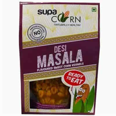 Buy Supafood Sweet Corn Kernels with Desi Masala Flavour Pack of 6