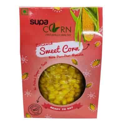Buy Supafood Sweet Corn Kernels With Peri Peri Masala Pack of 6 Ready to Eat
