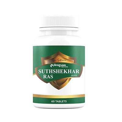 Buy Arogyam Ayurveda Suthshekhar Ras Tablets