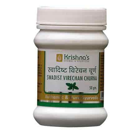 Buy Krishnas Herbal And Ayurveda Swadist Virechan Churna Natural Herbal Laxative