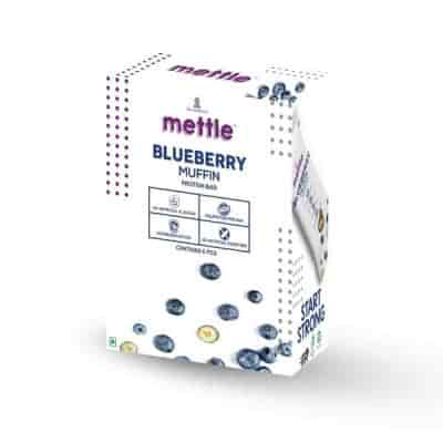 Buy Swasthum Mettle Blueberry Muffin Protein Bar Pack of 6