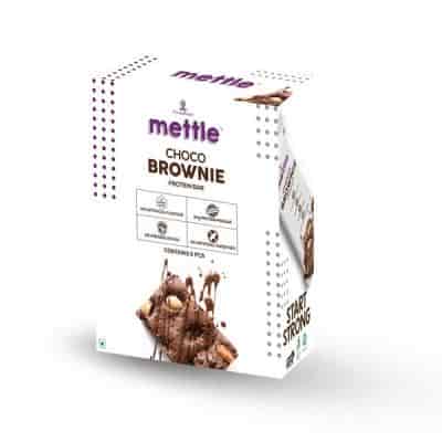 Buy Swasthum Mettle Choco Brownie Protein Bar Pack of 6
