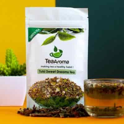 Buy Tea Aroma Tulsi Sweet Dreams Green Tea