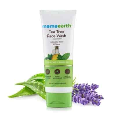 Buy Mamaearth Tea Tree Facewash for acne & pimples