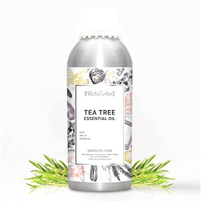 Buy VedaOils Tea Tree Essential Oil - 100 gm