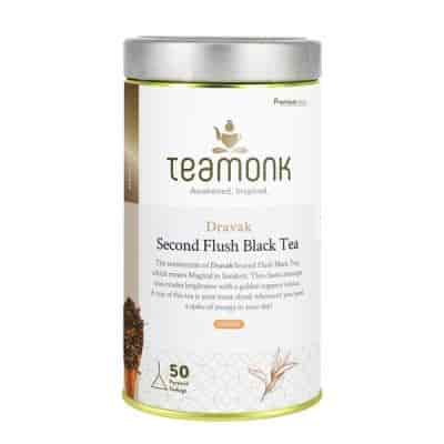 Buy Teamonk Assam Black Tea Second Flush 50 Teabags