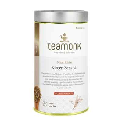 Buy Teamonk Green Sencha Long Leaf Green Tea