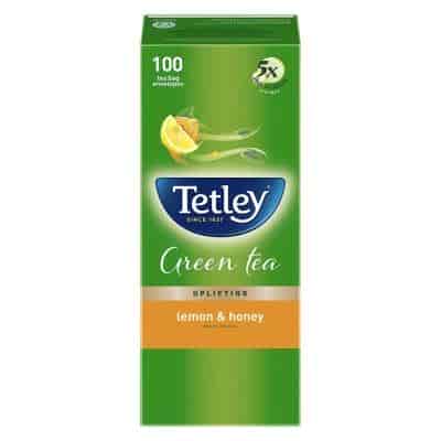 Buy Tetley Lemon and Honey Green 100 Tea Bags