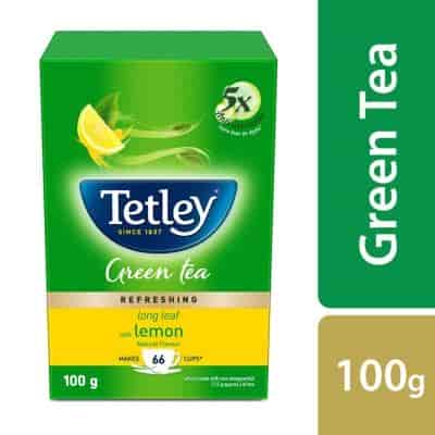 Buy Tetley Lemon Long Leaf Green Tea