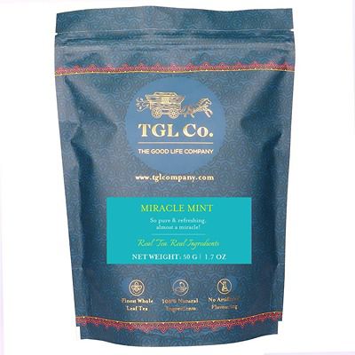 Buy TGL Miracle Mint Herbal Tea Loose Leaf Pack