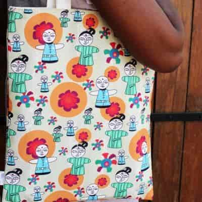 Buy The FIG Figger Pattern Tote Bag