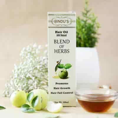 Buy The Herbal Blend Blend of Herbs Hair Oil