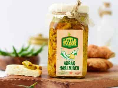 Buy The Little Farm Co Adrak Hari Mirch Pickle