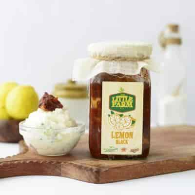 Buy The Little Farm Co Homemade Lemon Black Pickle