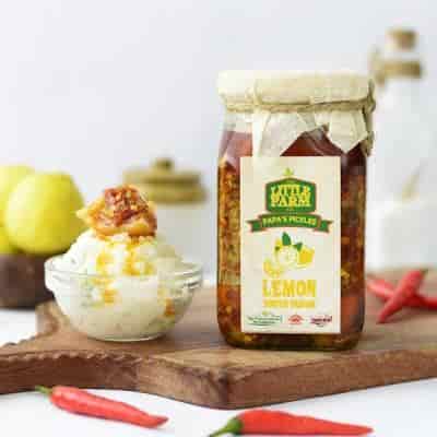 Buy The Little Farm Co Homemade Lemon South Indian Pickle