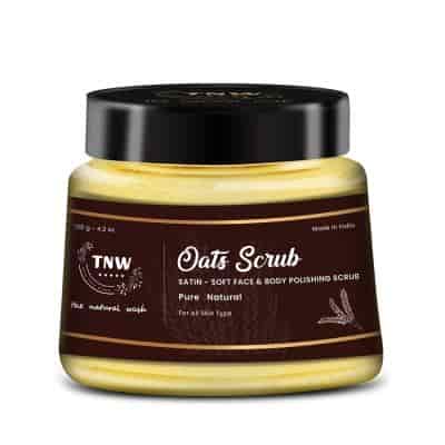 Buy The Natural Wash Oats Scrub Polishing Scrub For Face & Body Natural & Chemical free