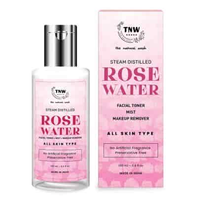 Buy The Natural Wash Steam Distilled Pure Rose Water Free from Artificial Fragrance & Alcohol
