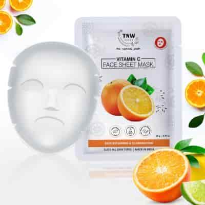 Buy The Natural Wash Vitamin C Face Sheet Mask Skin Repairing & Illuminating