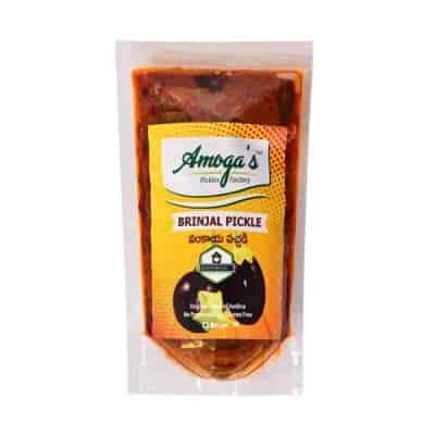 Buy The Organic Factory Andhra Style Brinjal Pickle Homemade Pack of 2