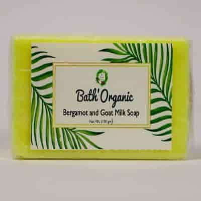 Buy The Organic Factory Bergamot & Goat Milk Soap Pack of 3