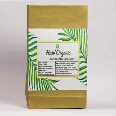 Buy The Organic Factory Hair Organic Hair Care Color Black