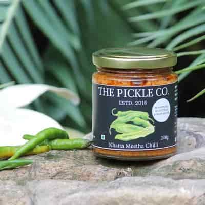 Buy The Pickel co Khatta Meetha Green Chilli
