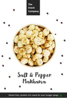 Buy The Snack Company Salt And Pepper Makhna