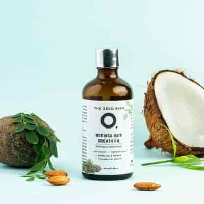 Buy The Zero Skin Moringa Hair Growth Oil Moringa & Cedarwood