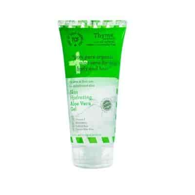 Buy Thyme Organic 99% Organic Aloe Vera Gel With Vitamin E