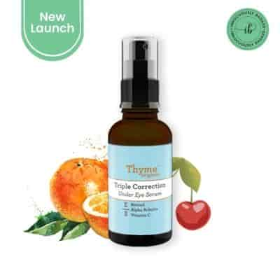 Buy Thyme Organic Triple Correction Under Eye Serum