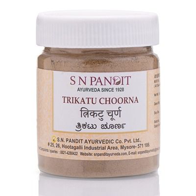 Buy S N Pandit Ayurveda Trikatu Choorna