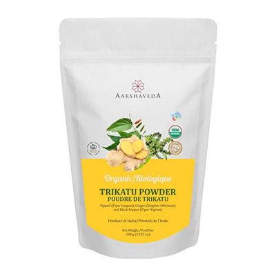 Buy Aarshaveda Organic Trikatu Powder