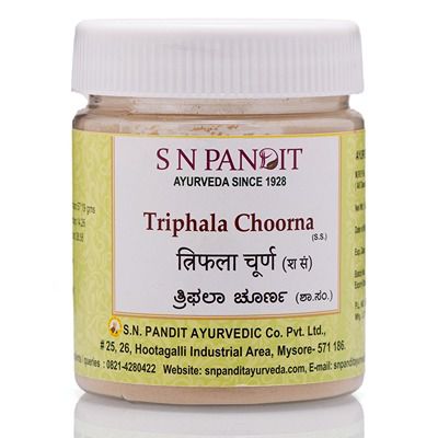 Buy S N Pandit Ayurveda Triphala Choorna