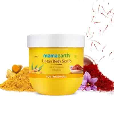 Buy Mamaearth Ubtan Body Scrub with Turmeric & Saffron for Tan Removal