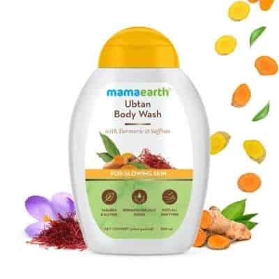Buy Mamaearth Ubtan Body Wash With Turmeric & Saffron for Glowing Skin