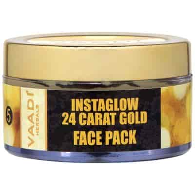 Buy Vaadi Herbals 24 Carat Gold Face Pack - Vitamin E and Lemon Peel
