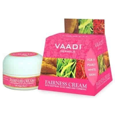 Buy Vaadi Herbals Fairness Cream, Saffron, Aloe Vera and Turmeric Extracts