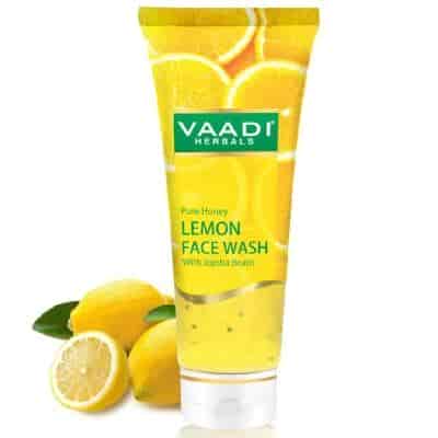 Buy Vaadi Herbals Honey Lemon Face Wash with Jojoba Beads