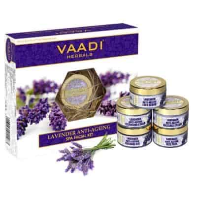 Buy Vaadi Herbals Lavender Anti - Ageing SPA Facial Kit