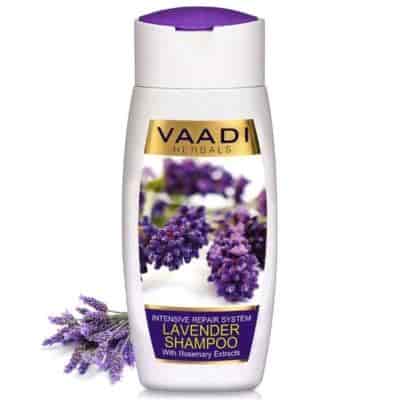 Buy Vaadi Herbals Lavender Shampoo with Rosemary Extract - Intensive Repair System
