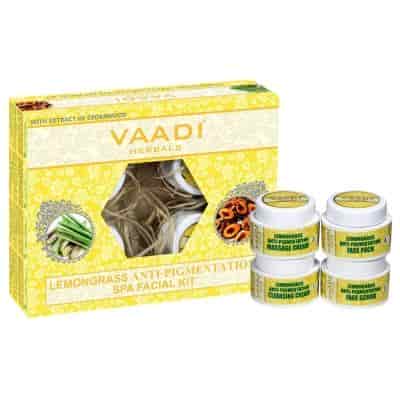 Buy Vaadi Herbals Lemongrass Anti Pigmentation Spa Facial Kit with Cedarwood Extract