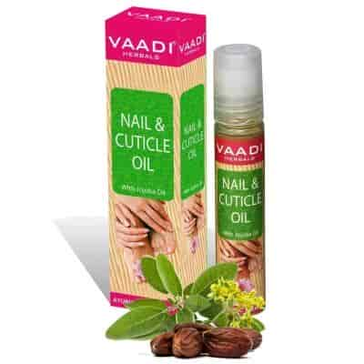 Buy Vaadi Herbals Nail and Cuticle Oil with Jojoba Oil