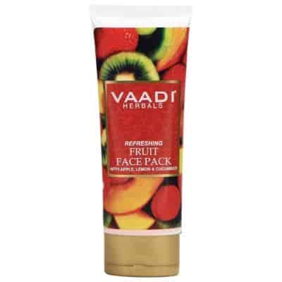 Buy Vaadi Herbals Refreshing Fruit Pack with Apple, Lemon and Cucumber