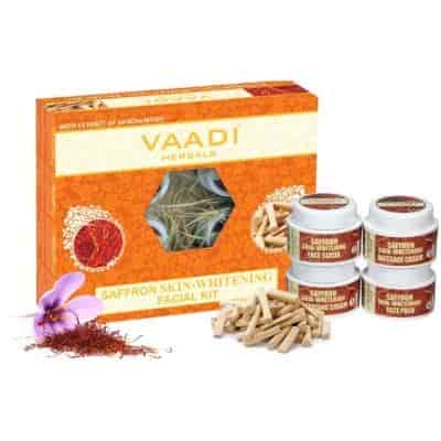Buy Vaadi Herbals Saffron Skin - Whitening Facial Kit with Sandalwood Extract